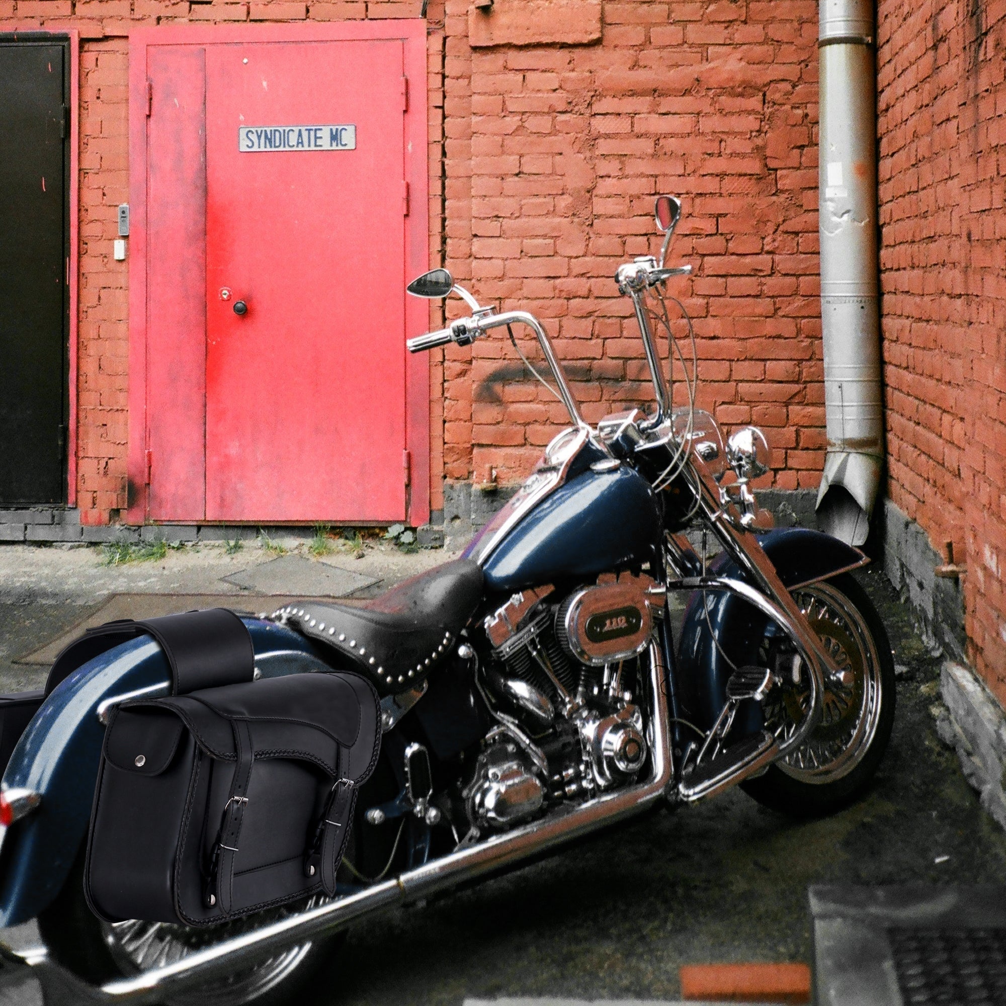 Trident Motorcycle Saddle Bags